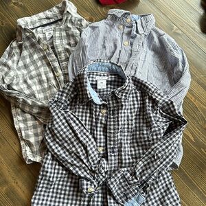 Boys long sleeve button down